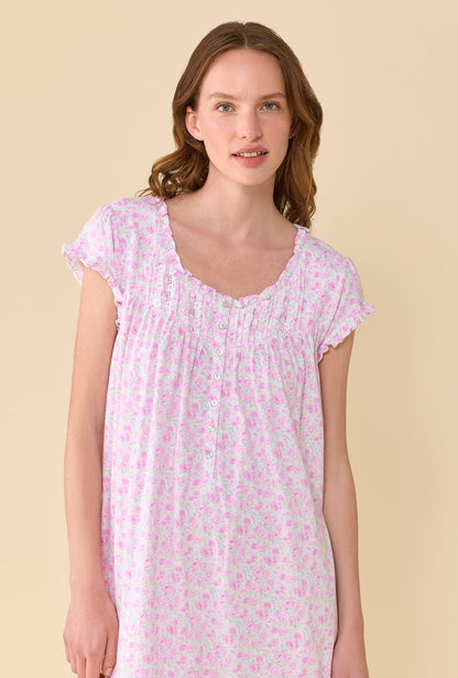 Eileen West Pink Poppies Chemise