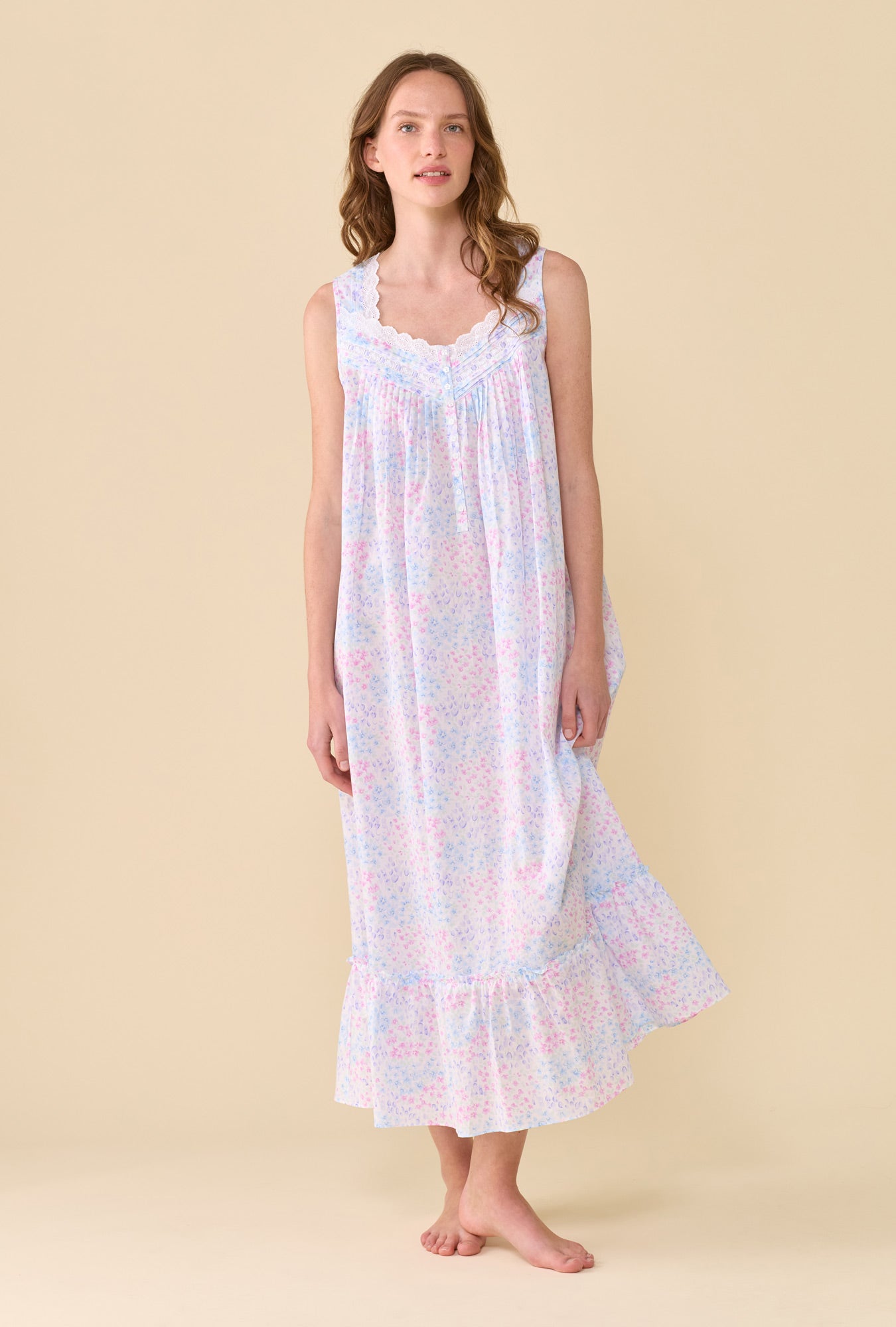Eileen West Eileen Painted Posies Nightgown