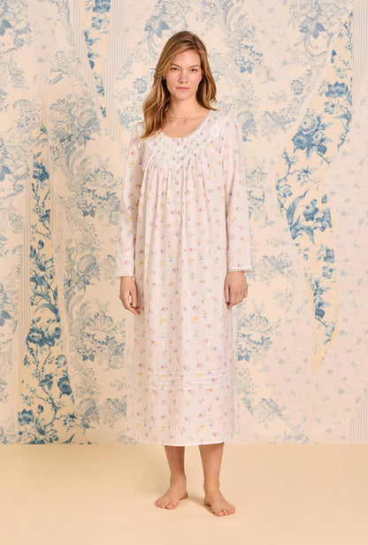 Eileen West Poetic Long Sleeve Ballet Nightgown