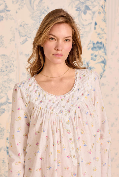 Eileen West Poetic Long Sleeve Ballet Nightgown