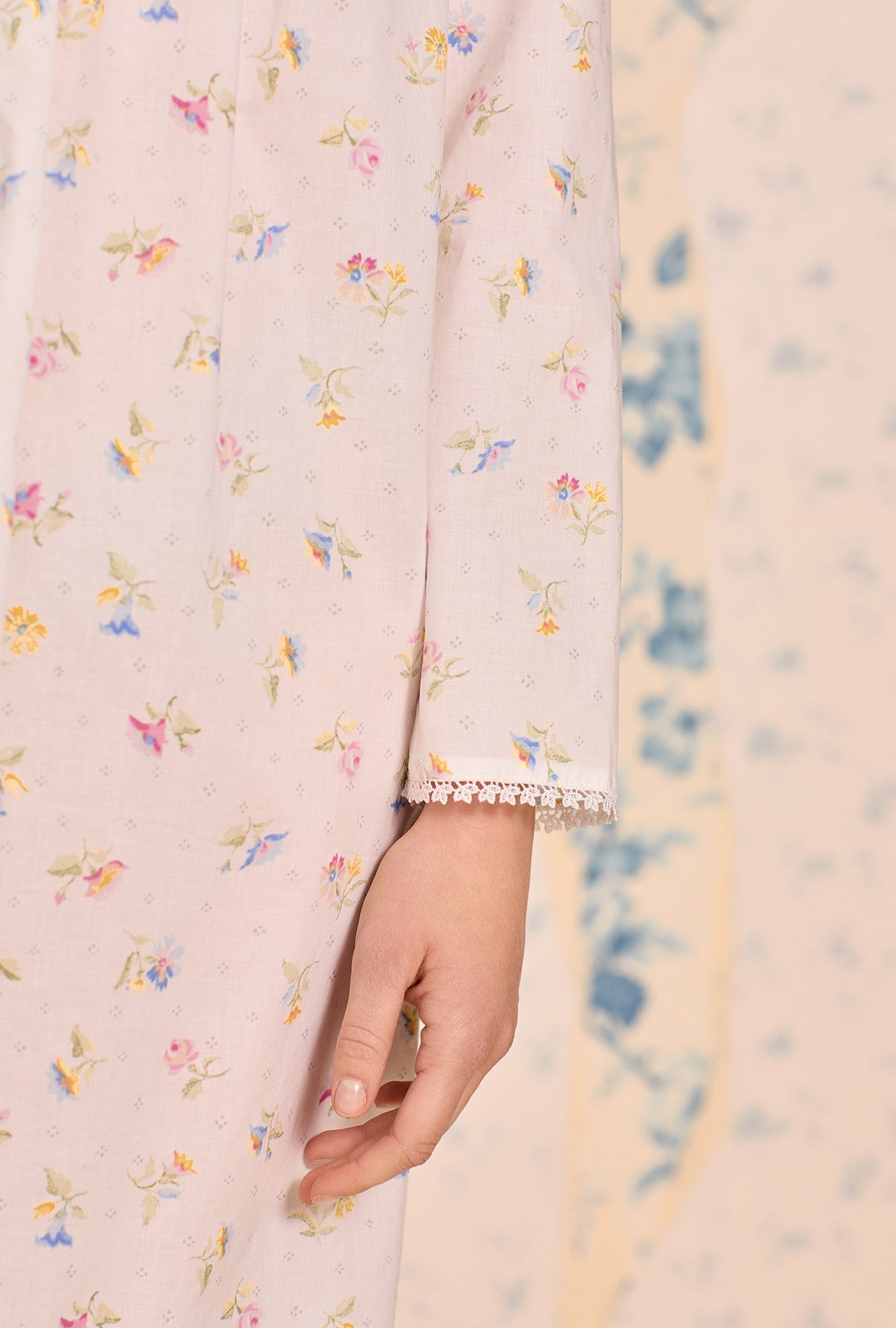 Eileen West Poetic Long Sleeve Ballet Nightgown