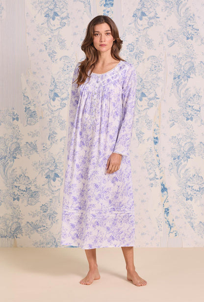 Eileen West Poetic Long Sleeve Ballet Nightgown