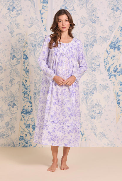 Eileen West Poetic Long Sleeve Ballet Nightgown