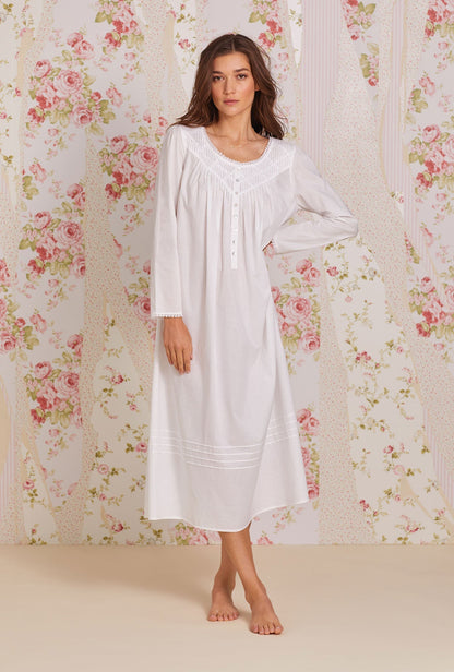Eileen West Poetic Long Sleeve Ballet Nightgown