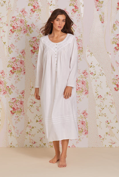 Eileen West Poetic Long Sleeve Ballet Nightgown