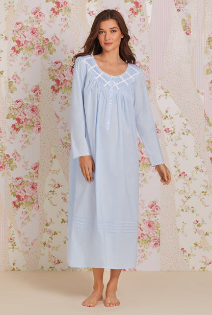 Eileen West Poetic Long Sleeve Ballet Nightgown