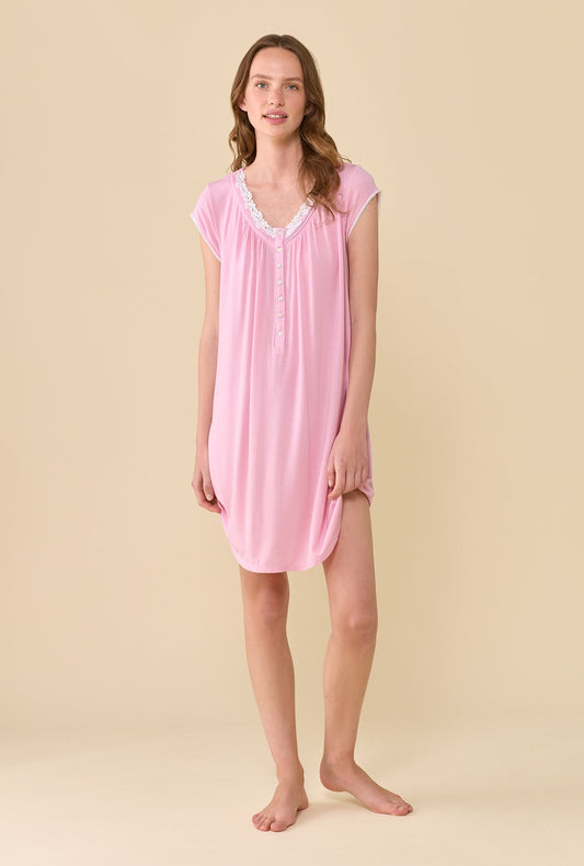Eileen West Dusty Rose Nightshirt