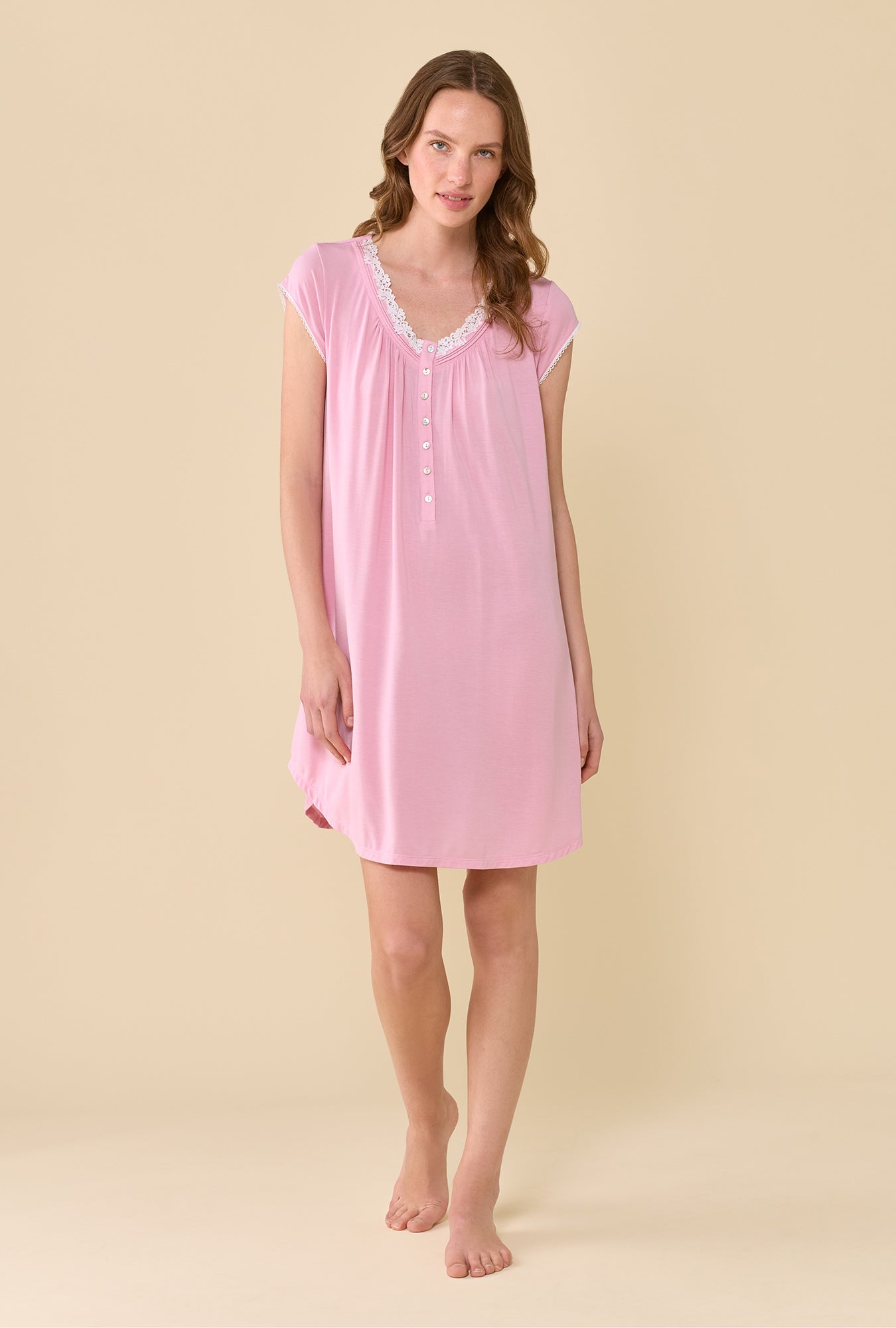 Eileen West Dusty Rose Nightshirt