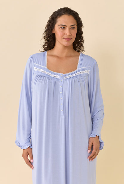 Eileen West Peri Long Sleeve Nightgown