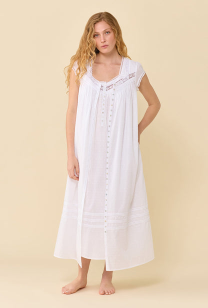 Eileen West The Eileen Swiss Dot Nightgown