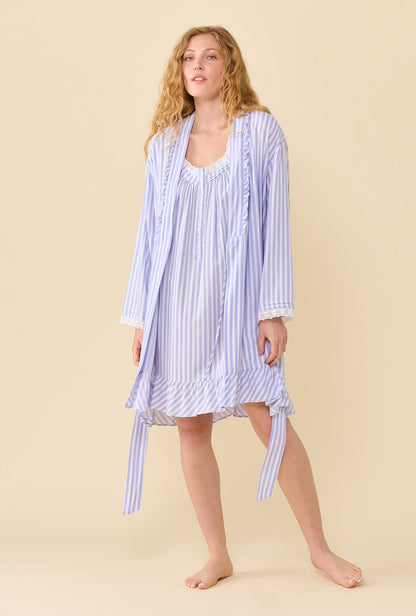 Eileen West Provence Stripe Chemise