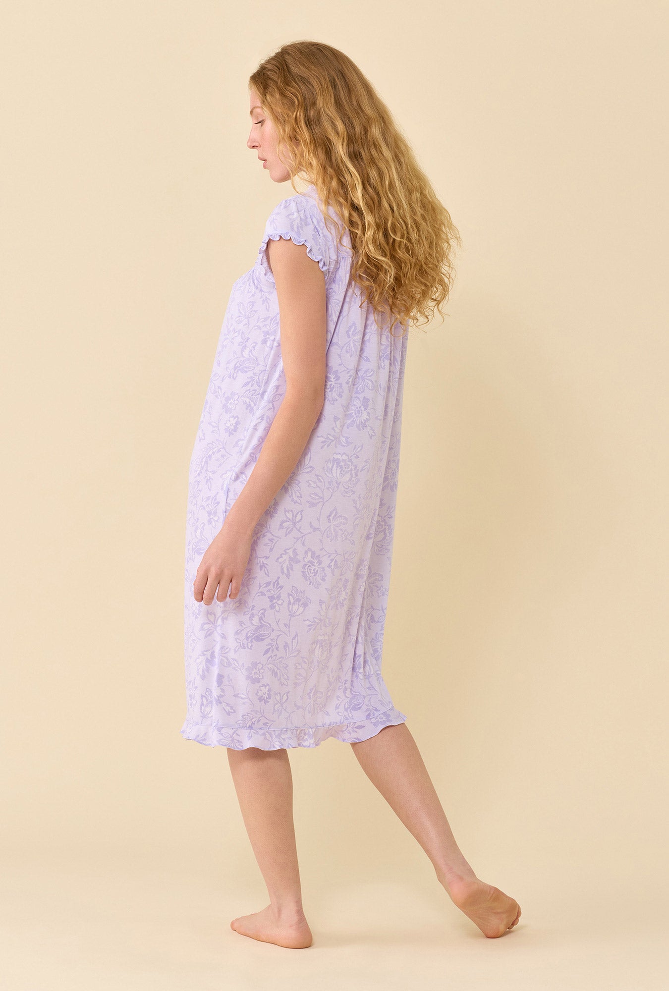Eileen West Lavender Bloom Waltz Nightgown
