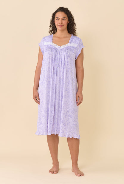 Eileen West Lavender Bloom Waltz Nightgown