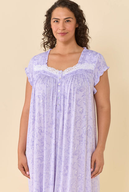 Eileen West Lavender Bloom Waltz Nightgown