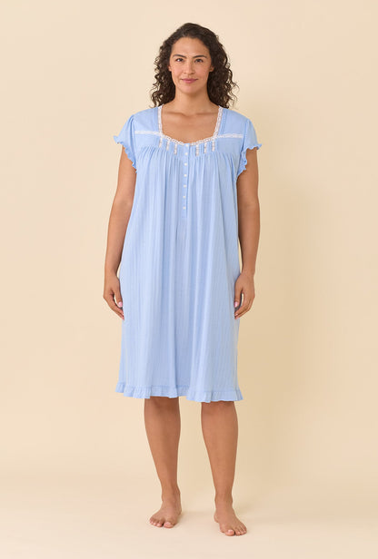 Eileen West Periwinkle Waltz Nightgown