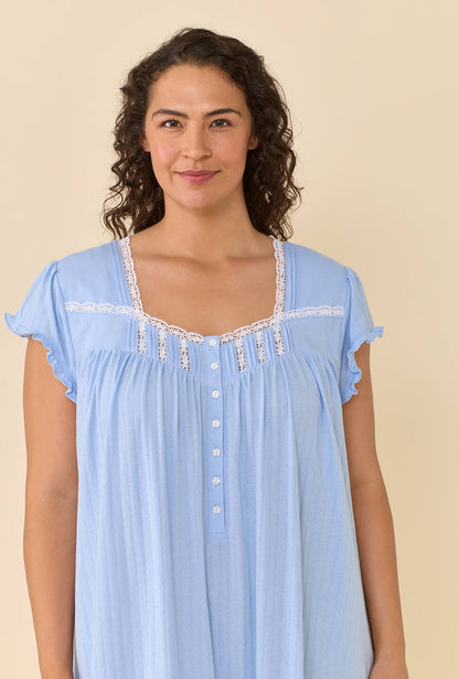 Eileen West Periwinkle Waltz Nightgown