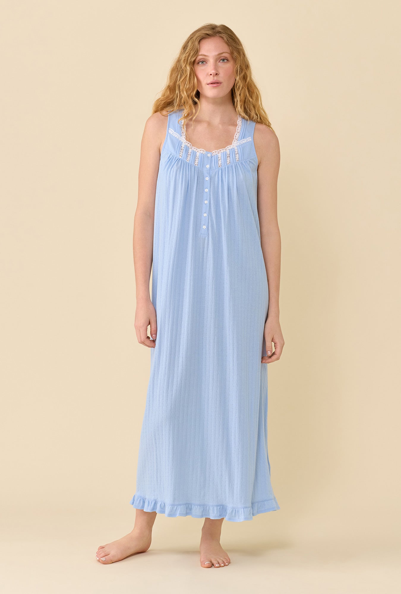 Eileen West The Eileen Periwinkle Nightgown
