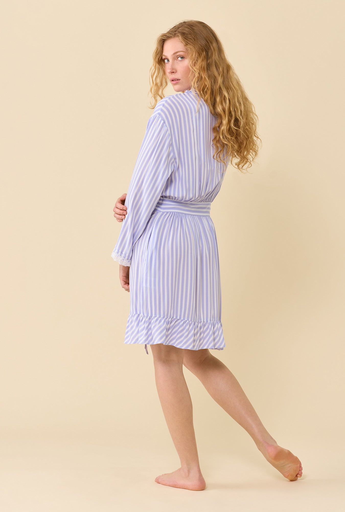 Eileen West Provence Stripe Robe