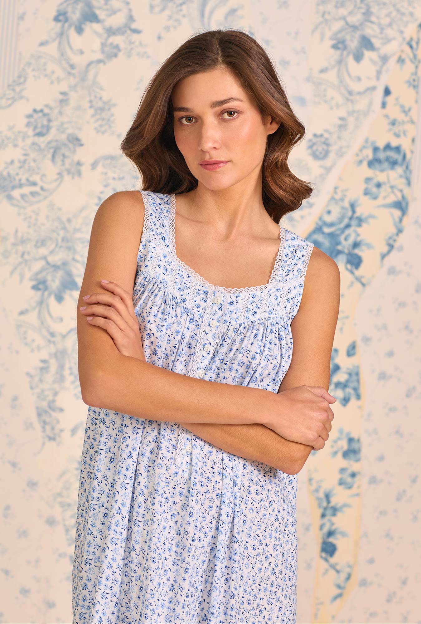 Eileen West Fresh Daisy Ecovero™ Rayon Chemise
