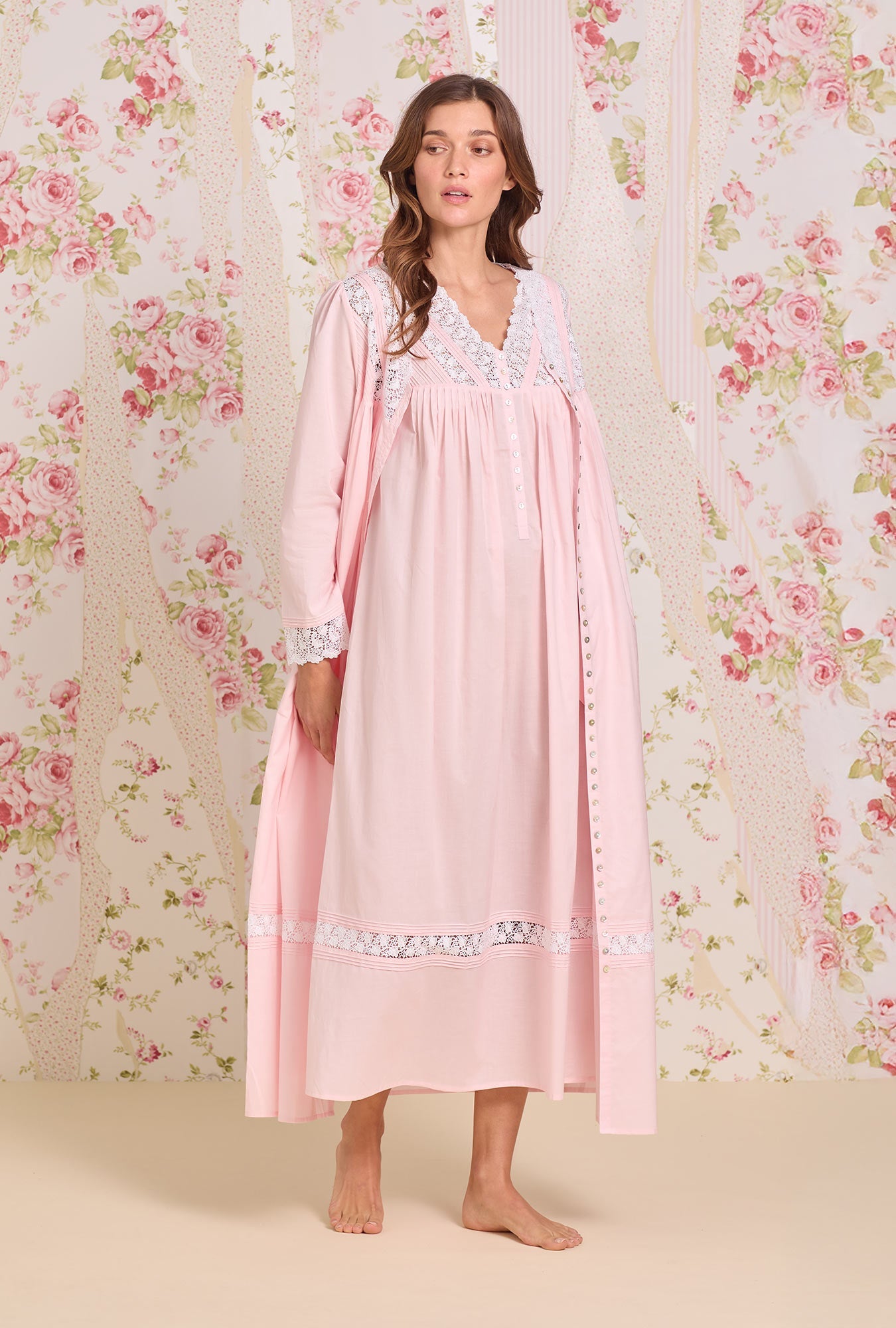 Eileen West Portofino Ballet Button Front Robe
