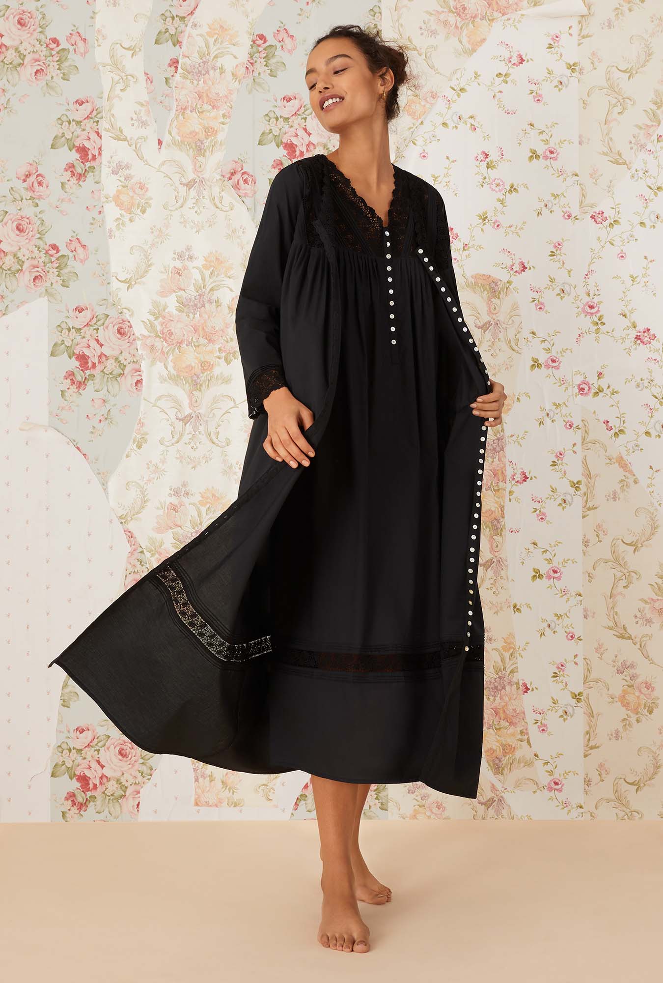 Eileen West Portofino Ballet Button Front Robe