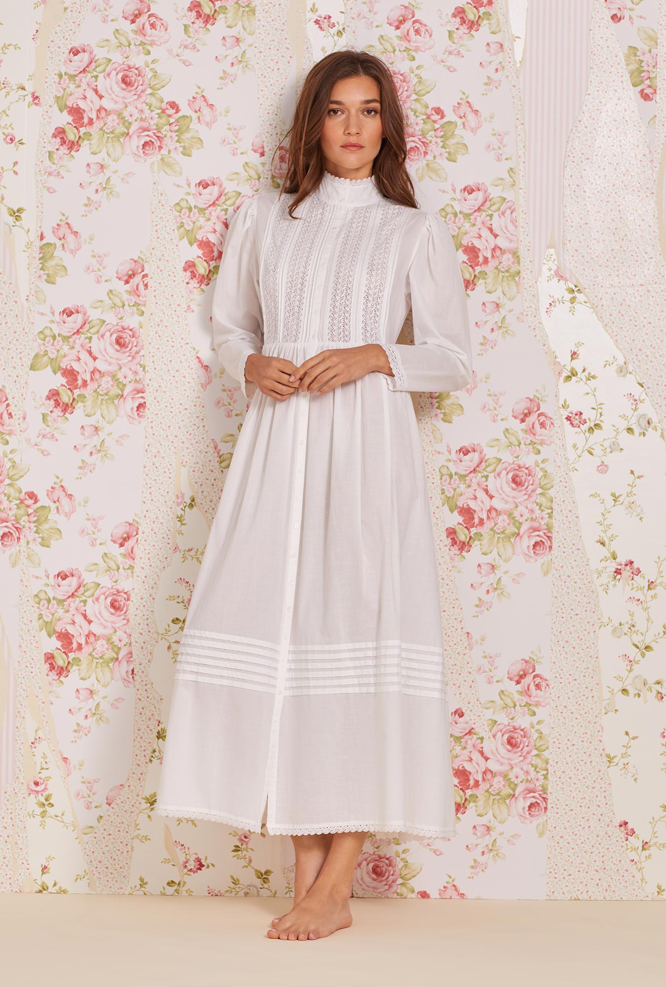 Eileen West Victorian Dreams Cotton Ballet Robe