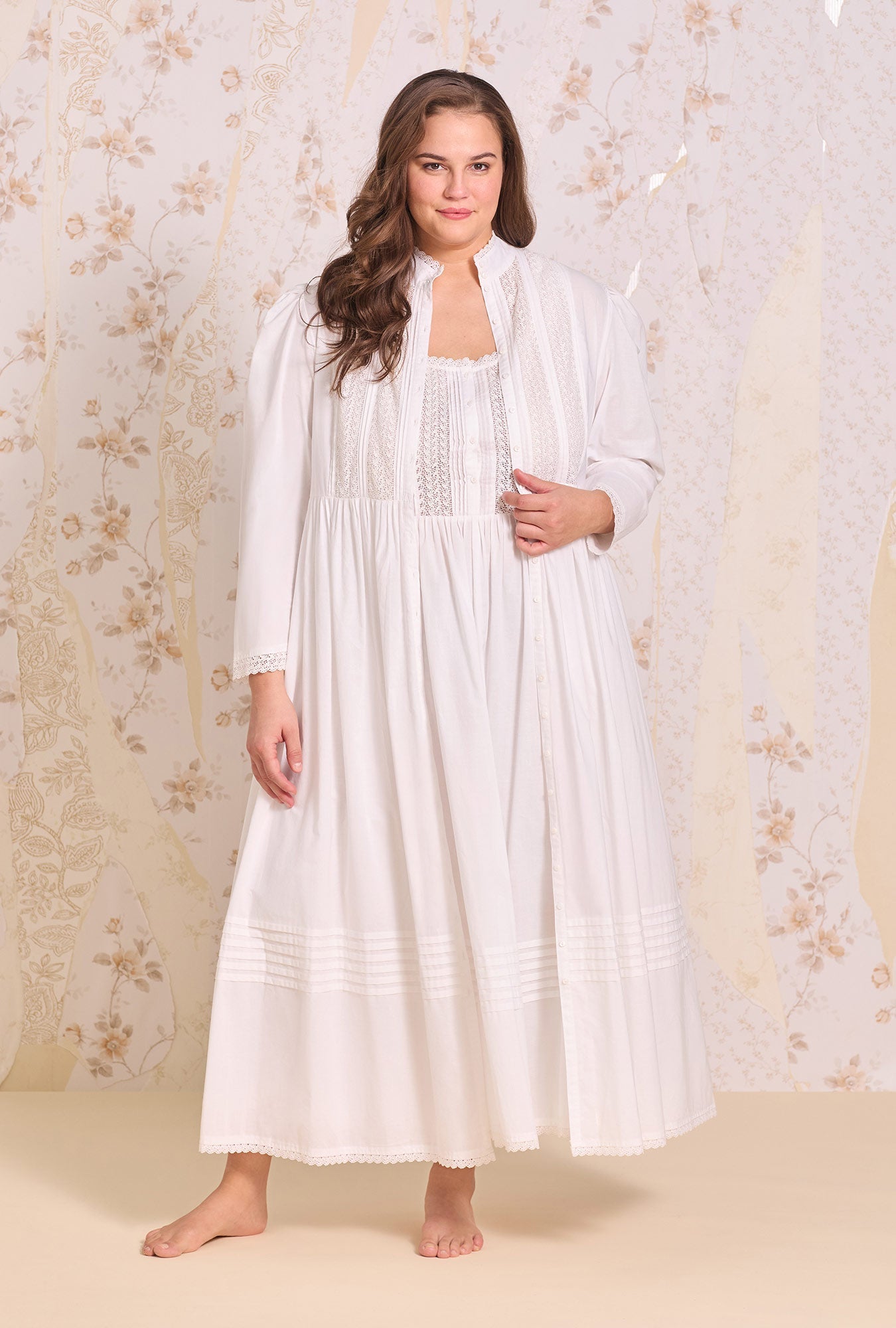 Eileen West Victorian Dreams Cotton Ballet Robe