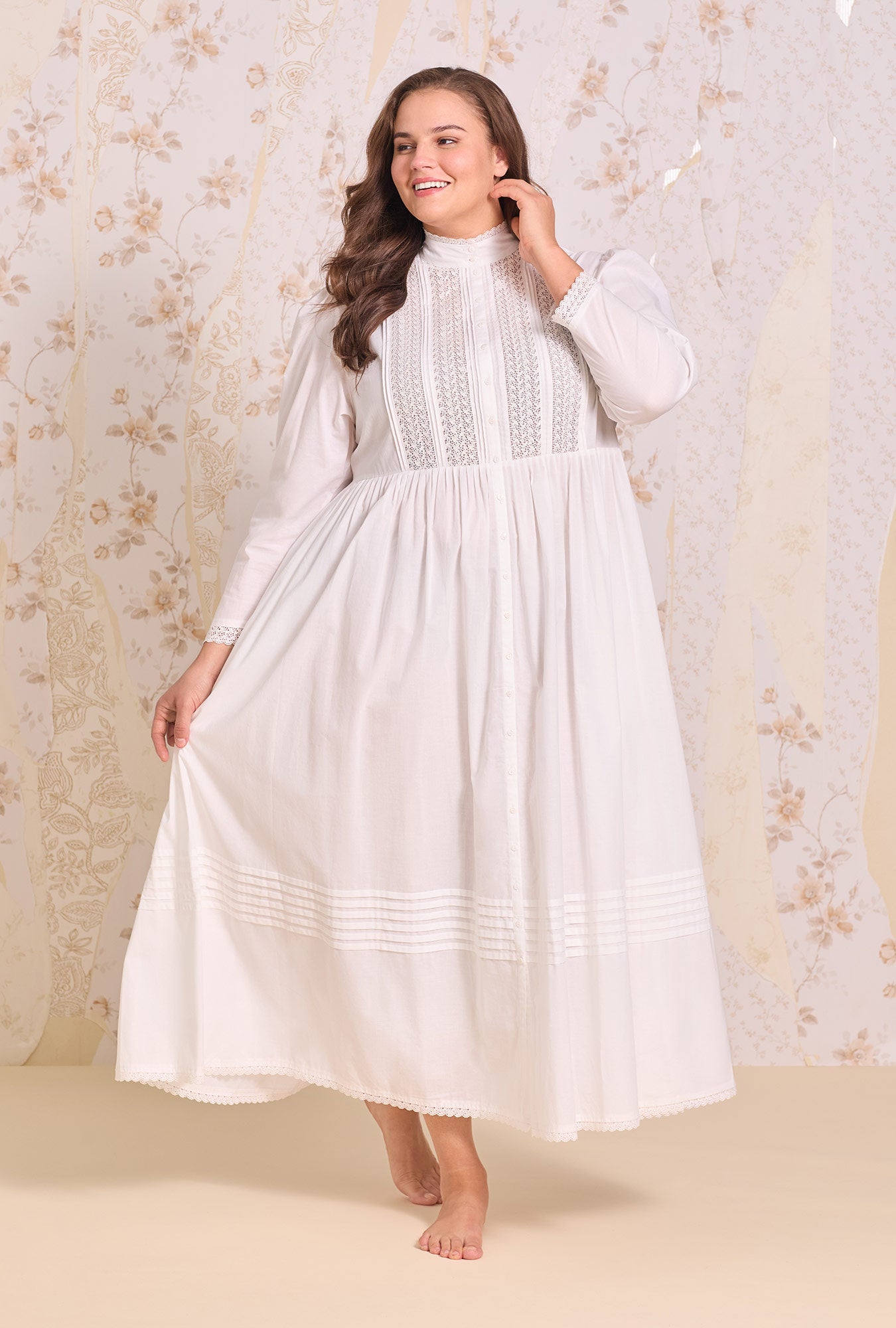 Eileen West Victorian Dreams Cotton Ballet Robe