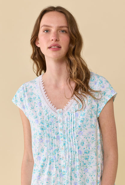 Eileen West Aqua Reverie Nightshirt