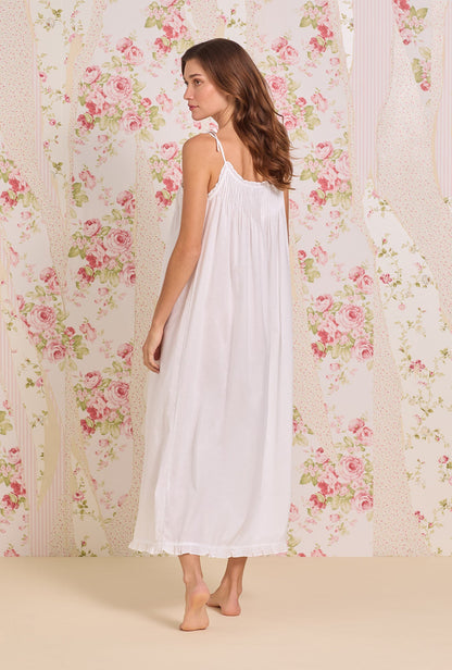 Eileen West The "Lucille" Iconic White Cotton Lawn Ballet Nightgown
