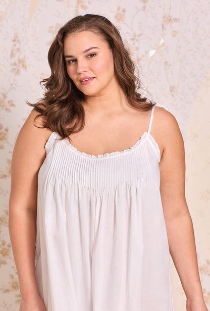 Eileen West The "Lucille" Iconic White Cotton Lawn Ballet Nightgown