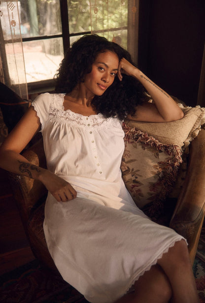 Eileen West Villa Blanca Waltz Knit Nightgown