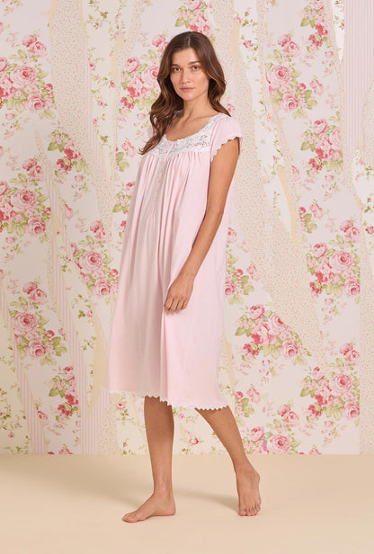 Eileen West Villa Blanca Waltz Knit Nightgown