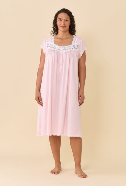 Eileen West Villa Blanca Waltz Knit Nightgown