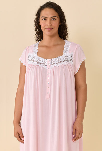 Eileen West Villa Blanca Waltz Knit Nightgown