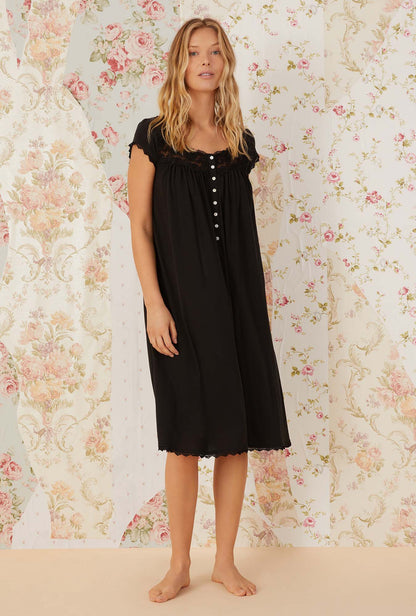 Eileen West Villa Blanca Waltz Knit Nightgown