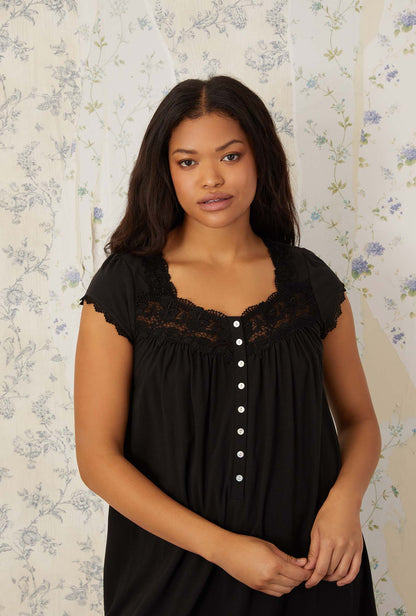 Eileen West Villa Blanca Waltz Knit Nightgown
