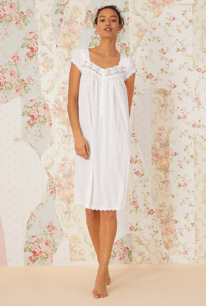 Eileen West Villa Blanca Waltz Knit Nightgown