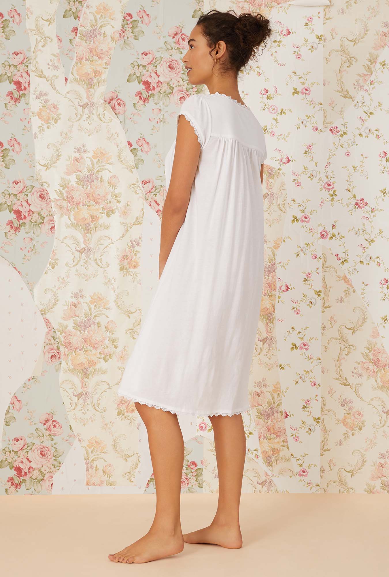 Eileen West Villa Blanca Waltz Knit Nightgown