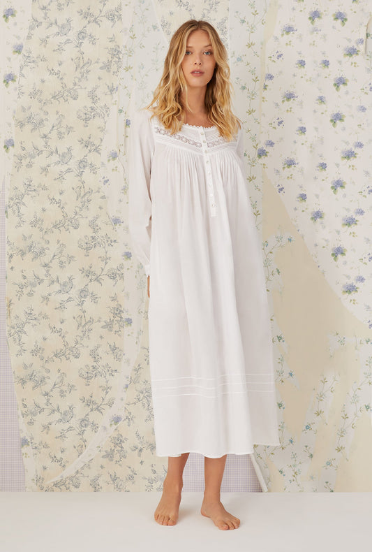 Eileen West Heirloom Dream Long Sleeve Gown