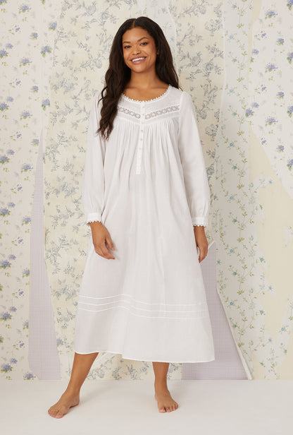 Eileen West Heirloom Dream Long Sleeve Gown
