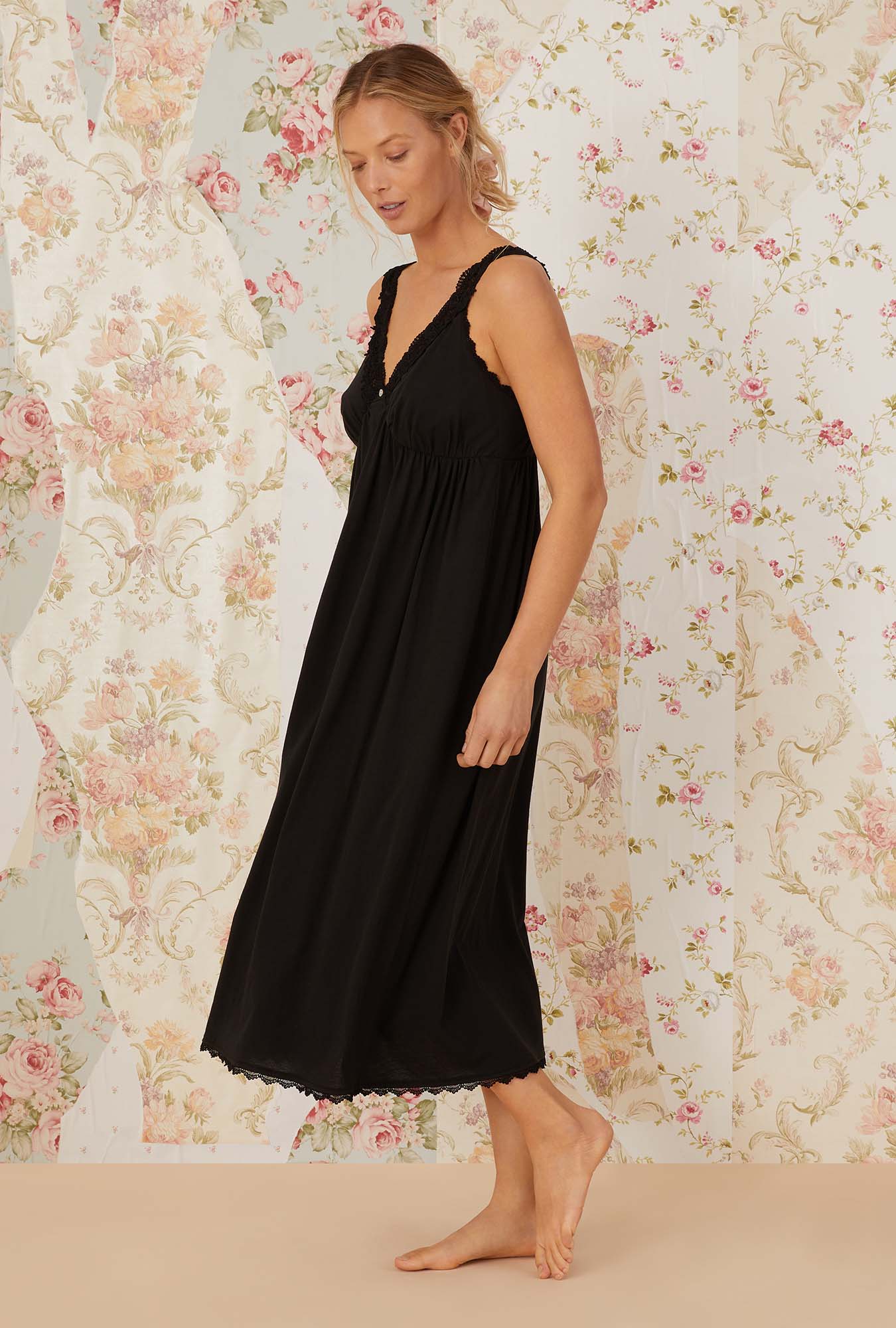 Eileen West Villa Blanca Knit Nightdress