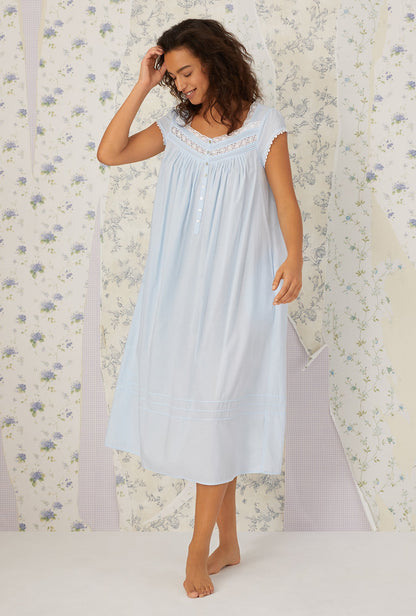 Eileen West Heirloom Dream Cap Sleeve Nightgown