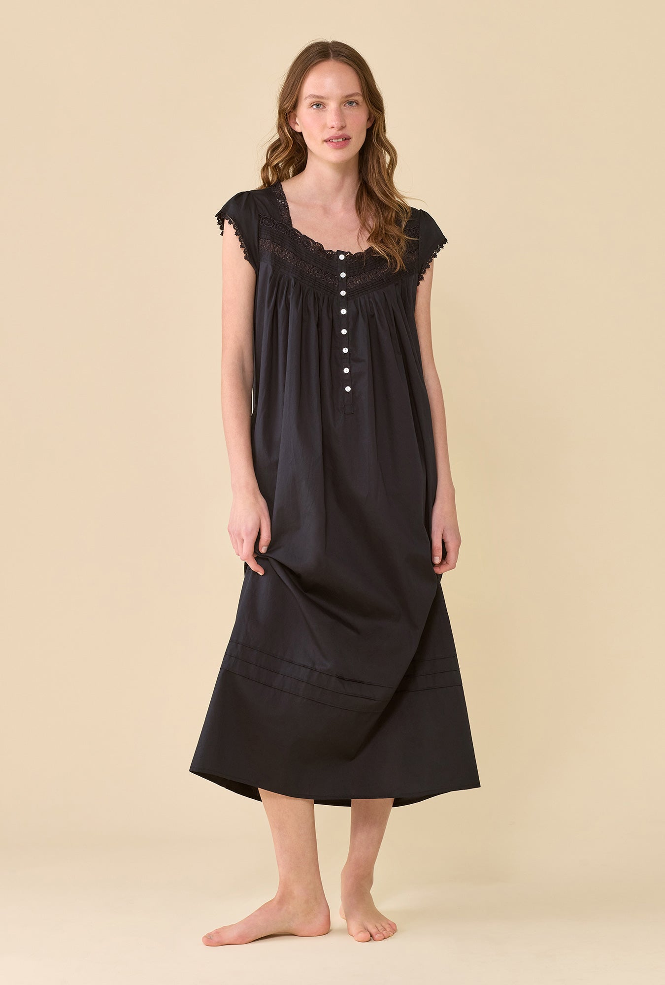 Eileen West Heirloom Dream Cap Sleeve Nightgown