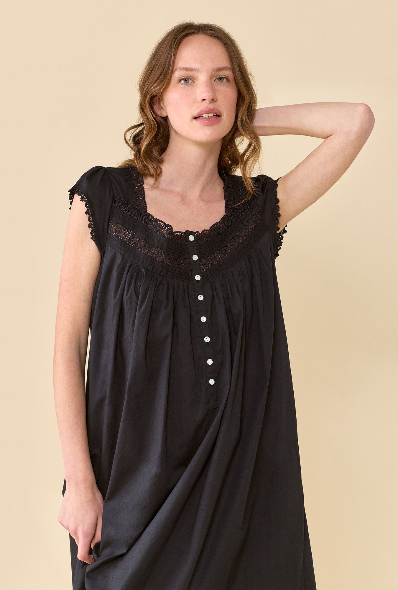 Eileen West Heirloom Dream Cap Sleeve Nightgown