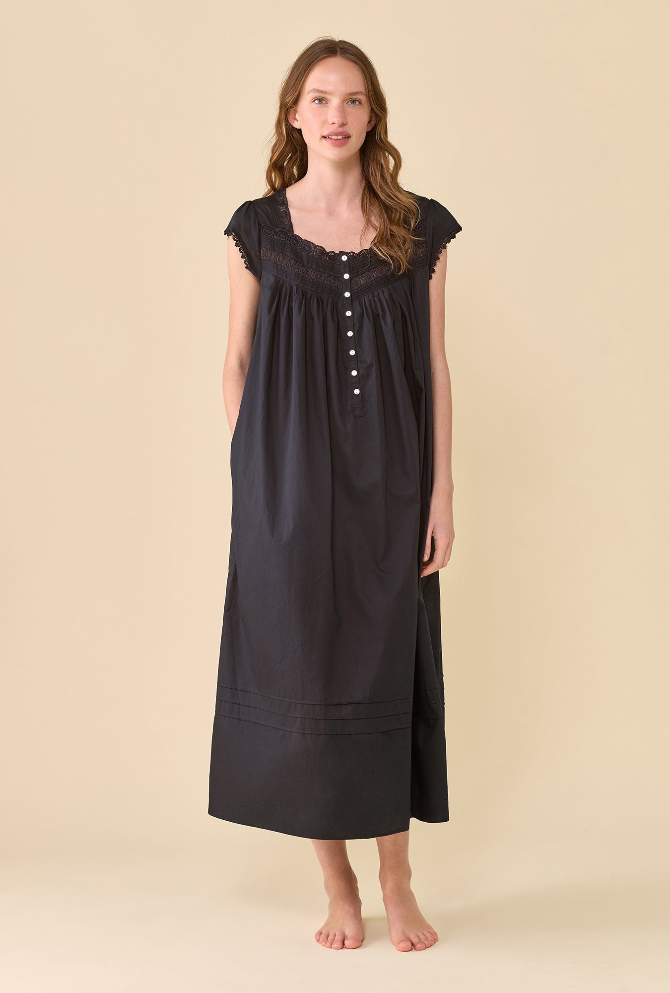 Eileen West Heirloom Dream Cap Sleeve Nightgown