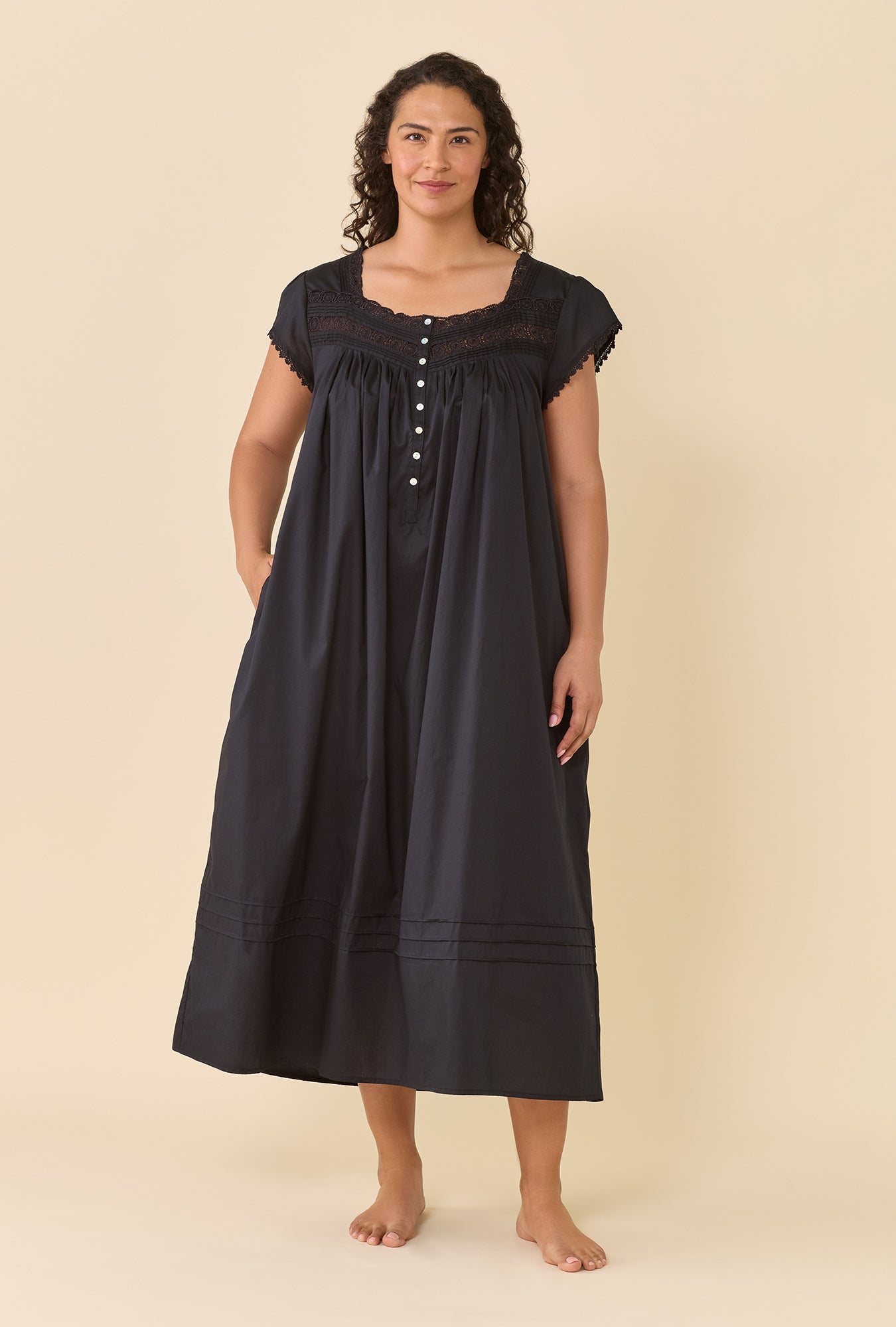 Eileen West Heirloom Dream Cap Sleeve Nightgown