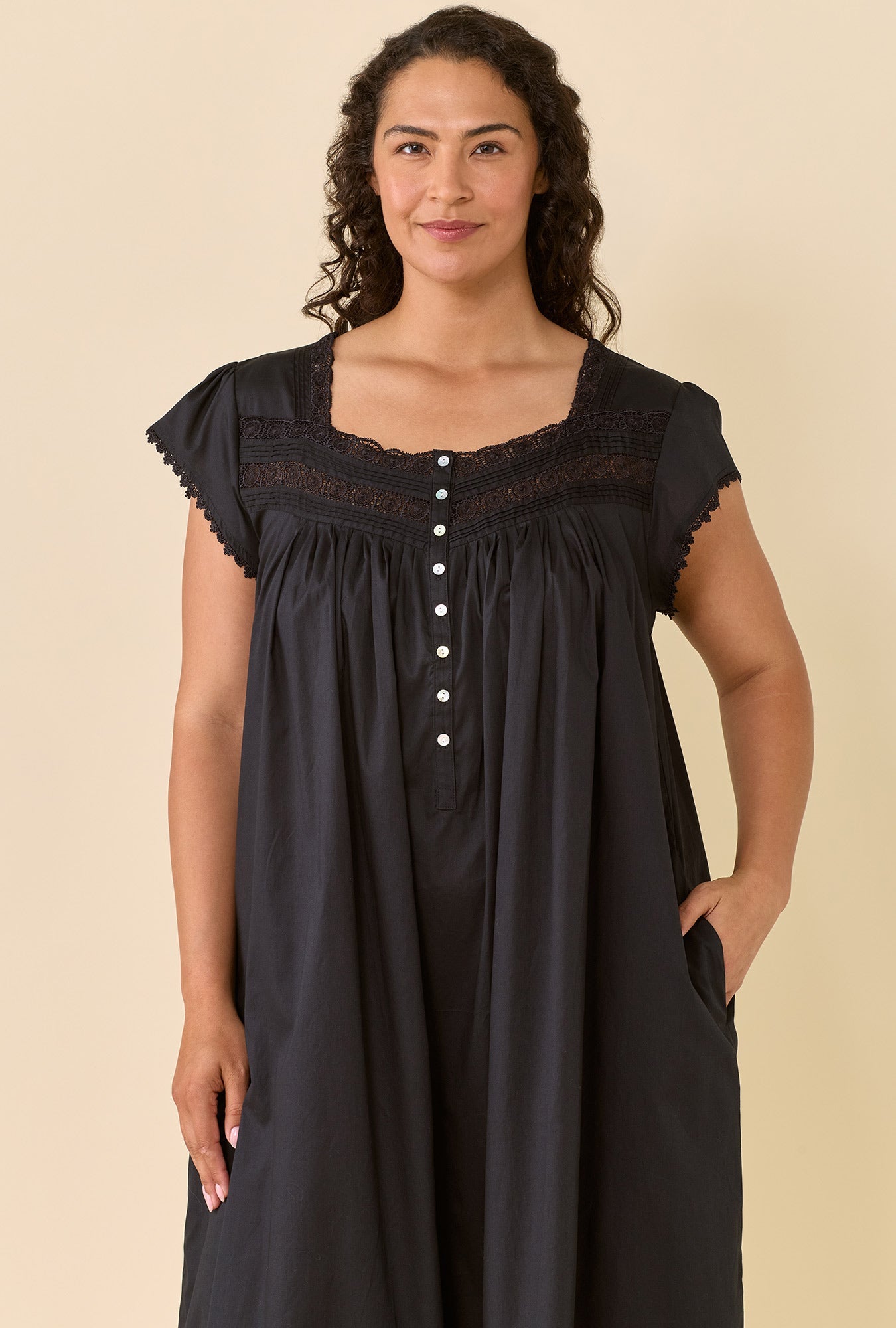 Eileen West Heirloom Dream Cap Sleeve Nightgown