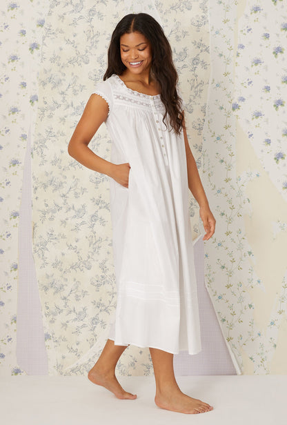 Eileen West Heirloom Dream Cap Sleeve Nightgown