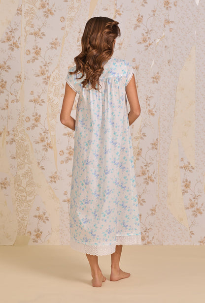 Eileen West Riviera Floral Nightgown